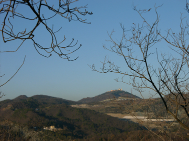 La Madonna della Guardia vista dal Gazzo
