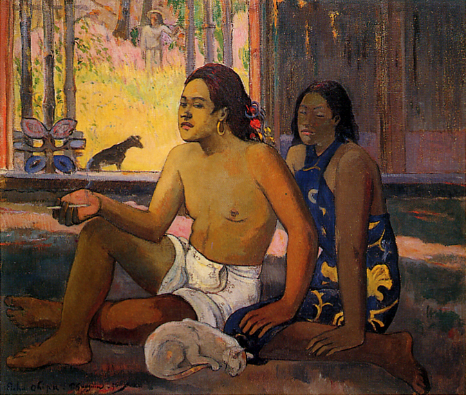 Paul Gauguin - Eiaha ohipa (Non lavorare), 1896