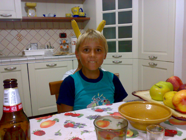 Sacha coniglio banano