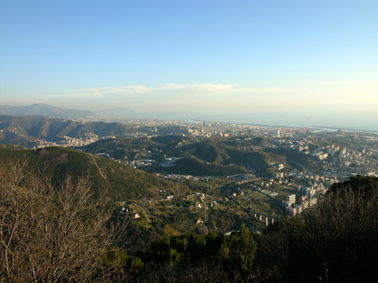 Sestri Ponente vista dal Gazzo